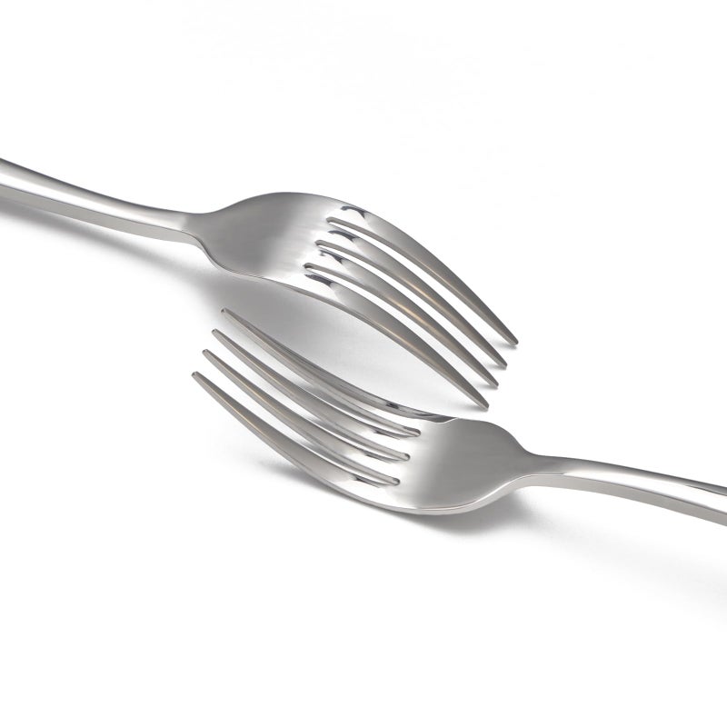 Remoxye 8-Piece Dinner Forks Set, Food Grade Stainless Steel Silverware Fork, Flatware Forks Use for Home, Kitchen, Restaurant, Dishwasher safe - 8.1 Inches - Image 3