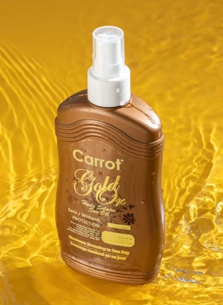 كاروت سان كاروت جولد بخاخ زيت تشميس تان 200مل - Image 3