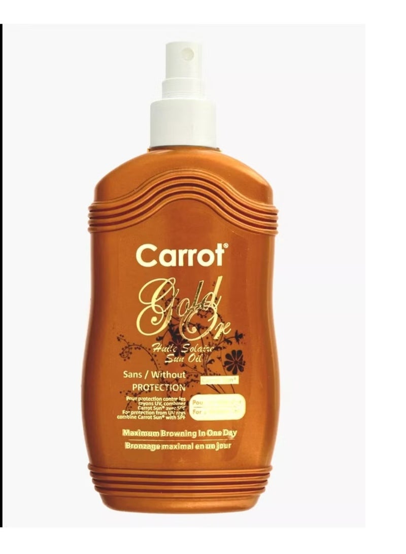 كاروت سان كاروت جولد بخاخ زيت تشميس تان 200مل - Image 2