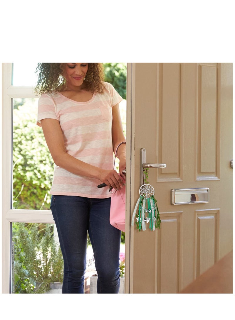 KASTWAVE 2 Pieces Witch Bells Home Protection Door Hanger Hanging Witch Decor 10 Inches Tree Wind Chimes Wiccan Decor Witchcraft Supplies for Home Room Wall Decor - Image 5