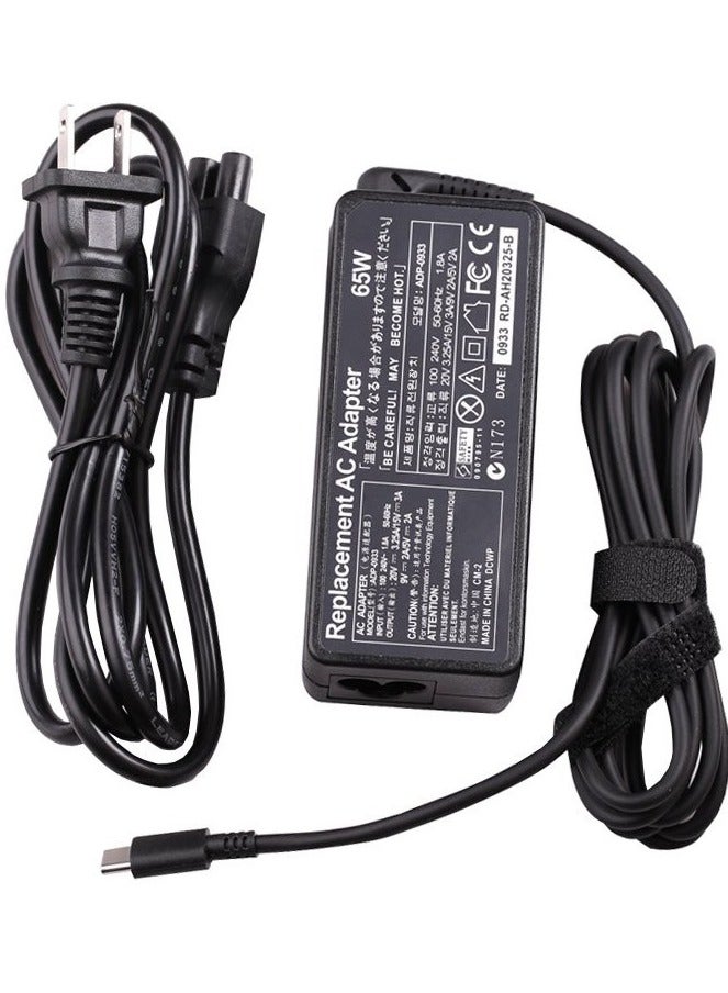 JSBazar 65W 60W 45w USB C Type C Laptop Replacement Charger Power Supply Replacement Adapter for MacBook ASUS ZenBook for Lenovo Dell Xiaomi Air HP Sony Power - Image 2