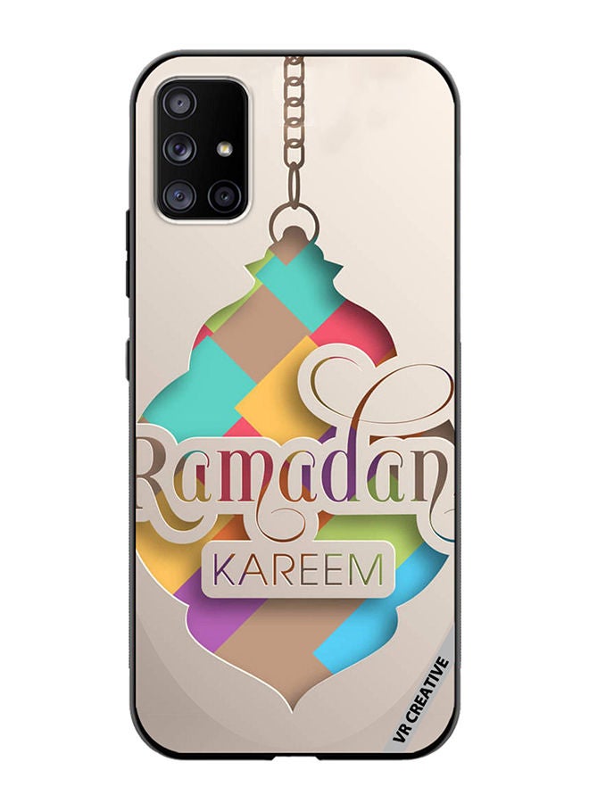 VR CREATIVE Protective Case Cover For Samsung Galaxy A71 5G Ramadan Kareem Design Multicolour - Image 1