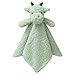 Doindute Baby Green Dragon Soft Stuffed Animal Security Blanket Plush Dinosaur Character Lovey Blanket Baby ShowerNursery Gift Newborn Infant Toddler Snuggle Blankie for Boys Girls 14 Inches - Image 3
