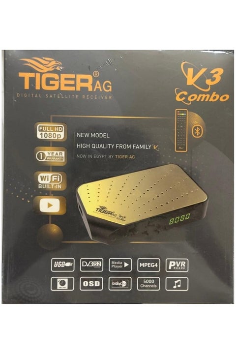 جهاز استقبال الأقمار الصناعية TIGER v3