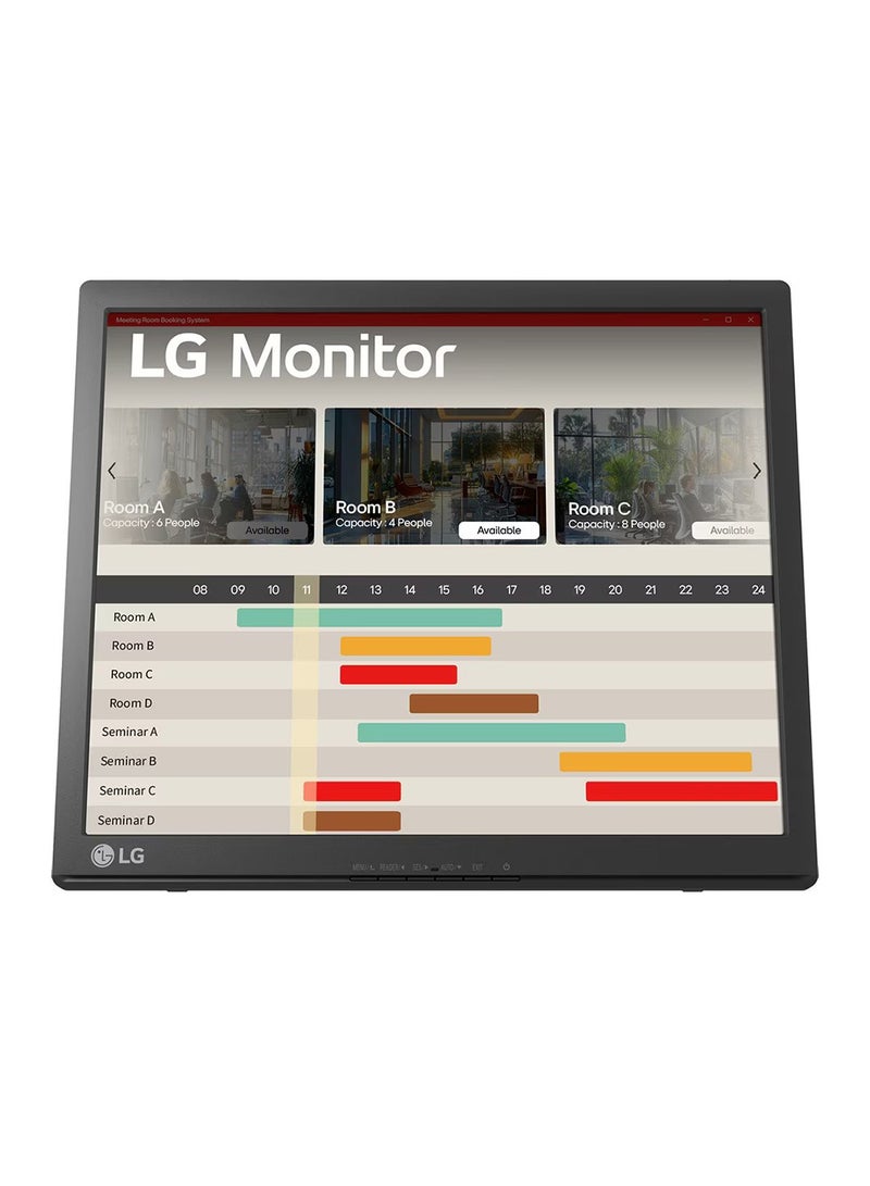 LG 17 inch LG SXGA Touch Monitor 2024, 75 Hz, 5ms, USB, VGA Black - Image 1