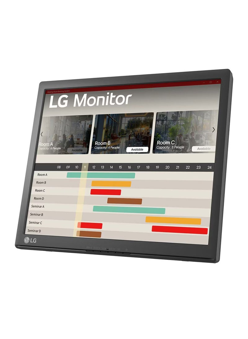 LG 17 inch LG SXGA Touch Monitor 2024, 75 Hz, 5ms, USB, VGA Black - Image 4