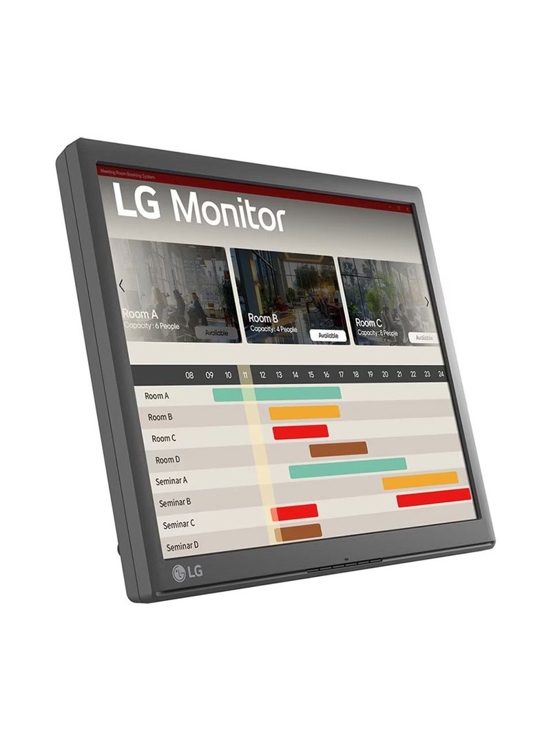 LG 17 inch LG SXGA Touch Monitor 2024, 75 Hz, 5ms, USB, VGA Black - Image 3