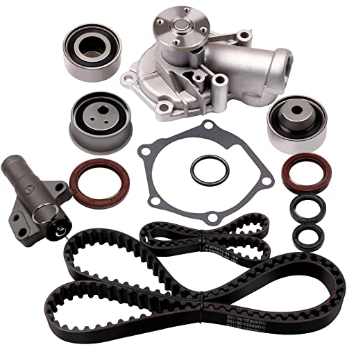 ECCPP TCKWP332 TB332-168K1 CPW6622 Timing Belt Water Pump Kit 2006-2009 for Mitsubishi Eclipse 2004-2006 for Mitsubishi Galant 2004-2006 for Mitsubishi Lancer 2004-2006 for Mitsubishi Outlander - Image 1