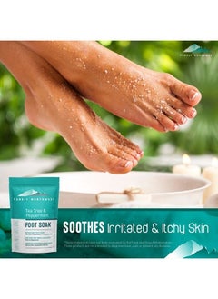 Purely Northwest Tea Tree,Peppermint,MSM & Epsom Salt Foot Soak-for Athletes Foot Burning & Itching-Stubborn Foot Odor-Softens Callouses-Soothing for Foot Discomfort-All Natural Made in The USA-Purely Northwest-2 LB  - Image 5