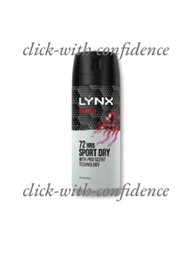 lynx رذاذ الجسم للرجال من لينكس، مضاد للتعرق، يدوم 72 ساعة - Image 2