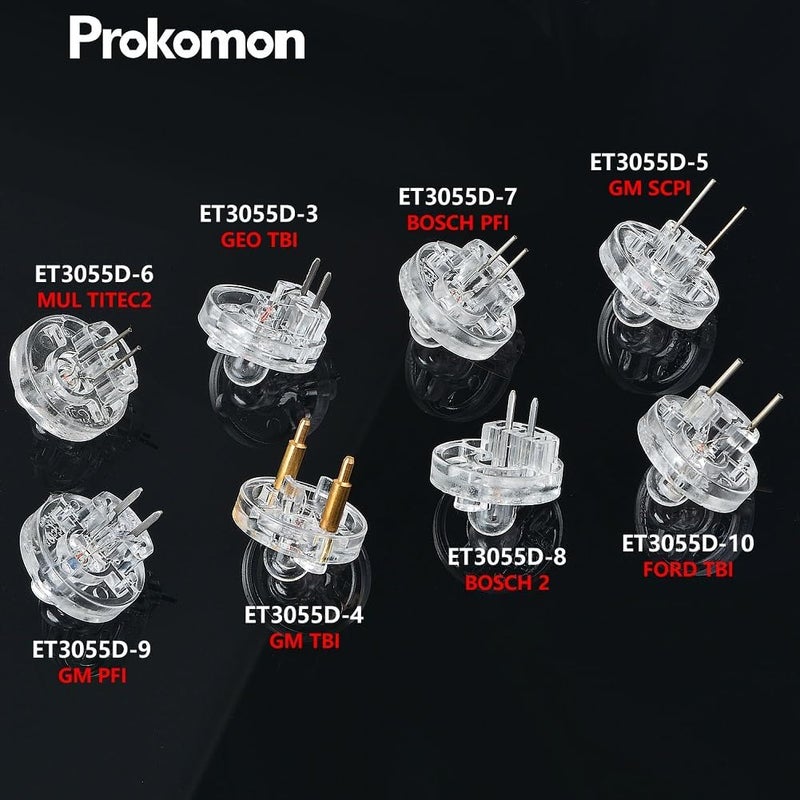 Prokomon 11-Piece Noid Light Test Kit; Fuel Injector Tester with 8 Noids for Most Cars - Image 4