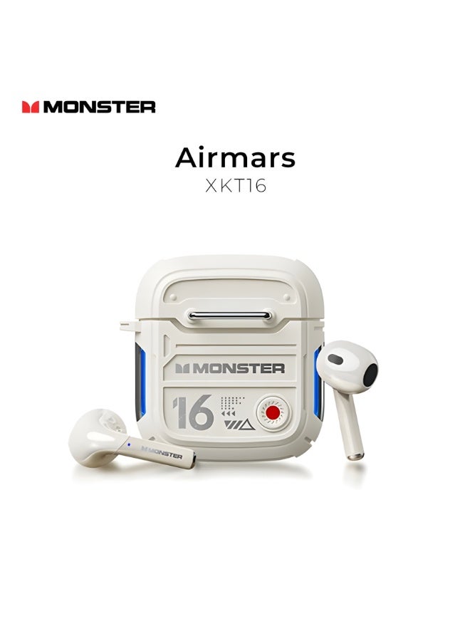 Monster Wireless Open-Ear Gaming Earbuds – 30H Playback, Bluetooth 5.3, Dual Stereo Sound, Lightweight & Comfortable Fit - Image 2