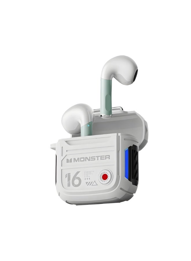 Monster Wireless Open-Ear Gaming Earbuds – 30H Playback, Bluetooth 5.3, Dual Stereo Sound, Lightweight & Comfortable Fit - Image 1