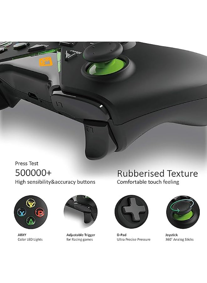 Cosmic Byte - C3070W Nebula 2.4G Wireless Gamepad for PC supports Windows XP/7/8/10/11, Sensitive Triggers, Upgraded with USB C Port, Rubberized Texture - Image 1