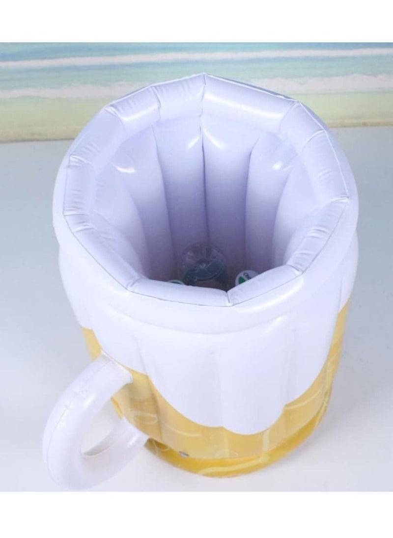 Generic PVC Ice Bucket Drink Cooler, Ice Bucket Beverage Bottle Chiller Bin for Pool Party Supplies, BBQ, Beach Parties  - Image 5