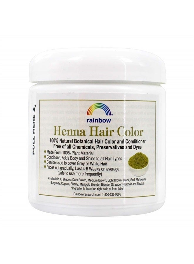 Rainbow Research لون الشعر بالحناء وبلسم، بورغندي فارسي داكن، 4 أونصة - Image 3