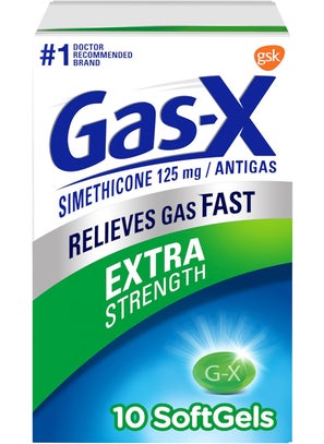 Gas-X Gas-X Extra Strength Gas Relief Softgels with Simethicone 125 mg - 10 Count 