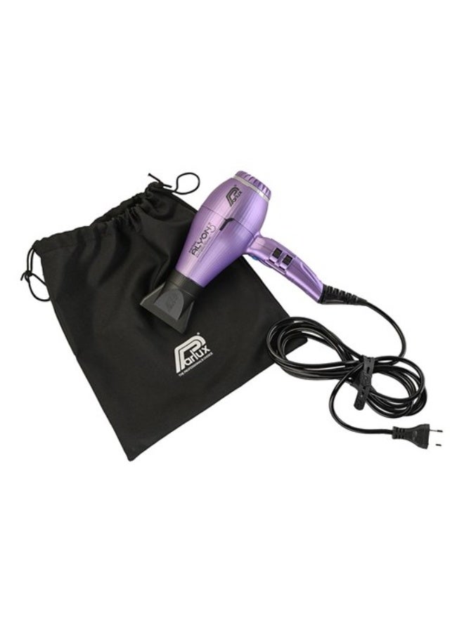 Parlux ALYON Hair Dryer Air Ionizer Tech [European Plug 220V] Lilac 1unit - Image 3
