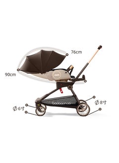 baobaohao V9 Folding Stroller Carriage Lightweight Travel - Assorted  - Image 4