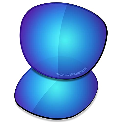 SAUCER Premium Replacement Lenses for Oakley Latch OO9265 | Latch Low Bridge Fit OO9349 Sunglasses High Definition - Glacier Blue Polarized - Image 1