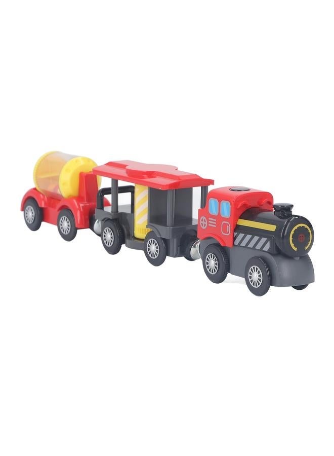 NIBEMINENT Battery Operated Locomotive Train Magnetic Connection Toy Interactive Sound Electric for Kids Type 2  - Image 5