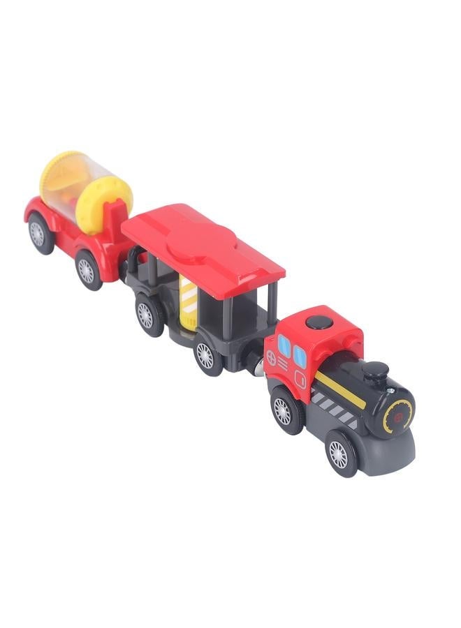 NIBEMINENT Battery Operated Locomotive Train Magnetic Connection Toy Interactive Sound Electric for Kids Type 2  - Image 2