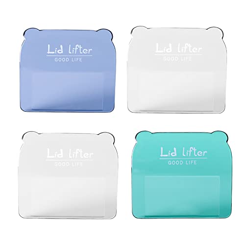 Terrysun 4 Pcs Toilet Seat Handle, Lid Lifter, Toilet Cover Lifter, Toilet Seat Lifter, Toilet Cover Support Lifter, Suitable For Families, Offices And Hotel Bathrooms - Image 2