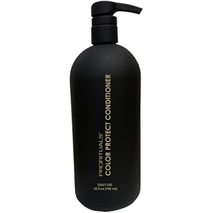 Prorituals COLOR PROTECT CONDITIONER LARGE SIZE- PROFESSIONAL QUALITY HYDRATION HAIR CONDITIONER FOR DRY AND CURLY HAIR, ADDS FULLNESS AND RESTORES SHINE, NATURAL CONDITIONER, 32 FL OZ - Image 2