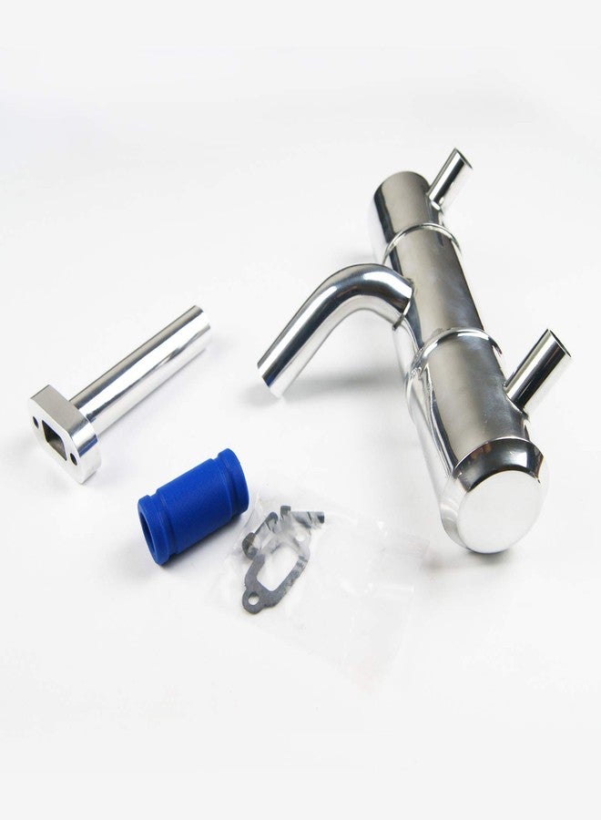 TITRACING Aluminium Exhaust pipe for HPI rovan Baja 5B King Motor buggy - Image 2