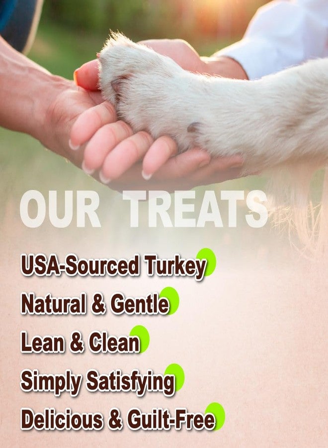 A Freschi srl Turkey Tendons for Dogs, Healthy Dog Treats, Rawhide-Free Puppy Chews, All Natural, Hypoallergenic Dog Treats, USA-Sourced Dog Snack, Dog Biscuit, Braided Sticks, 3.5 oz Pack - Image 4