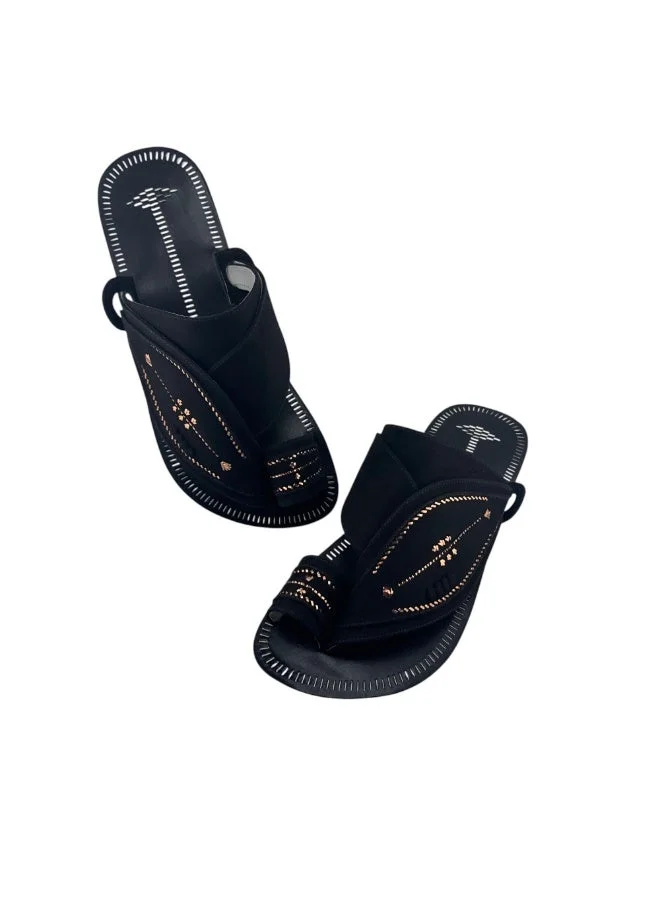 الفانوس نعال جلدية تراثية مصنوعة يدويًا