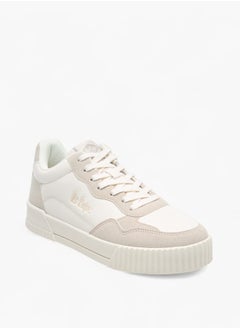 Lee Cooper Womens Logo Detail Sneakers With Lace-Up Closure  - Image 1