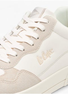 Lee Cooper Womens Logo Detail Sneakers With Lace-Up Closure  - Image 4