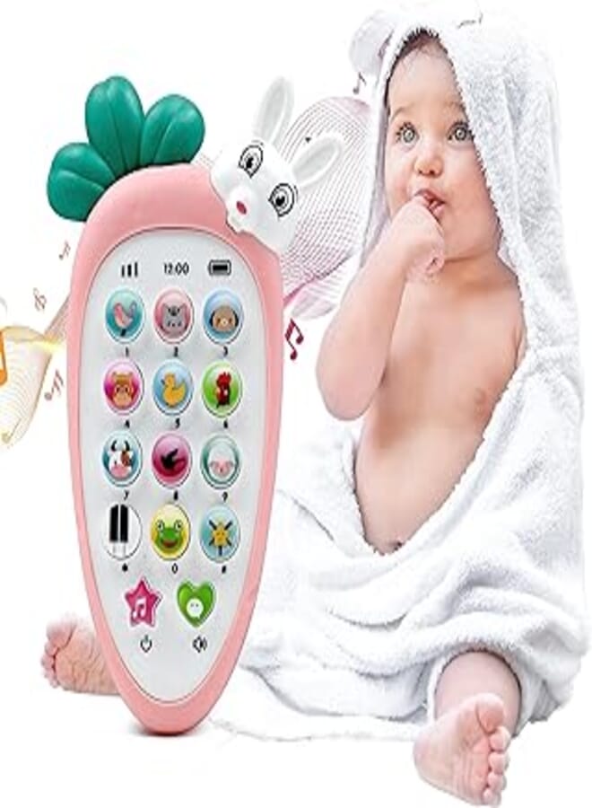 VikriDA Cordless Feature Rabbit Mobile Musical Sound Toys with Smart Light Battery Operated Battery Included
