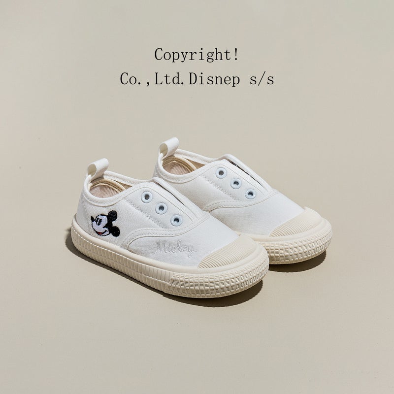 Disney Kindergarten Shoes Soft Bottom Canvas Shoes 2024 Baby Toddler Shoes Non-Slip Indoor Sneaker Children'S Shoes - Image 1