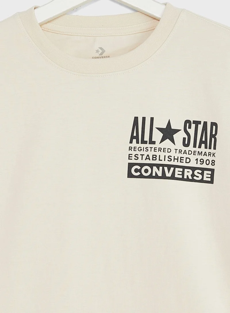 كونفرس تيشيرت يوث جرافيك لايف ستايل