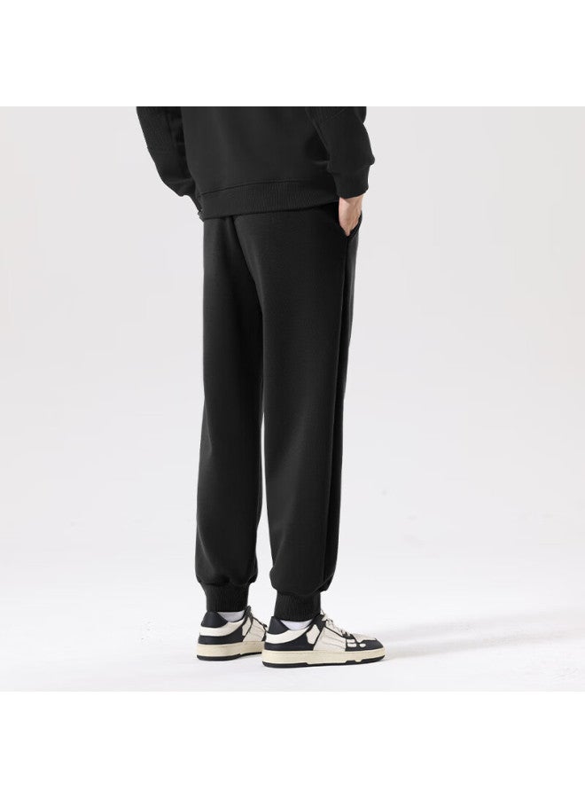 Vancl Men's Jogger Pants Spring Autumn Heavyweight Sweatpants Loose Fit Plus Size Sports Casual Pants Light Gray L - Image 1