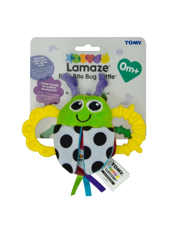 LAMAZE Bitty Bite Bug Rattle 4.5 Inch (Pack of 1) - Image 3