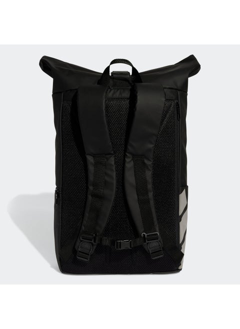 Ultramodern Back-To-University Rolltop Backpack