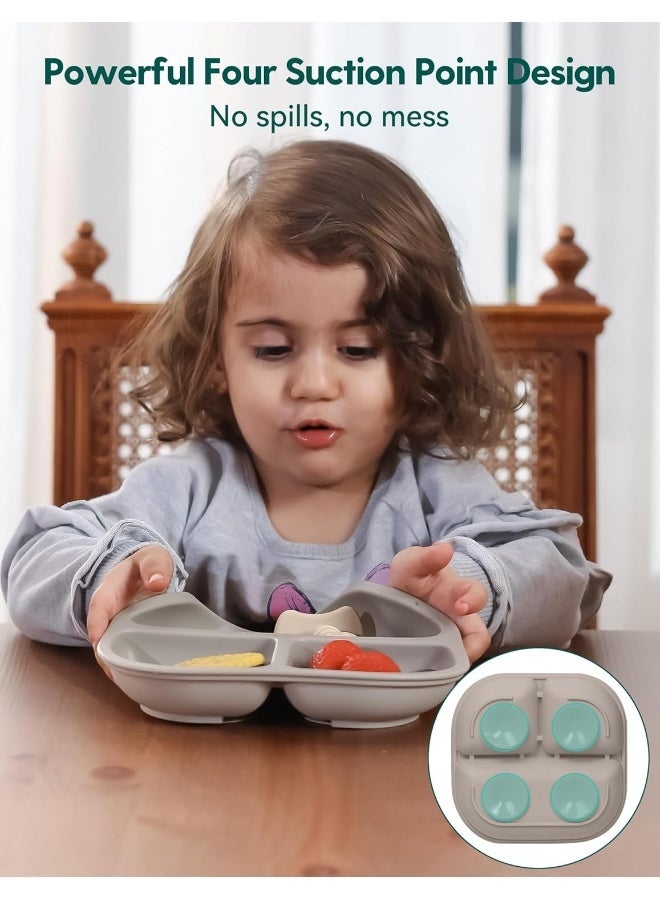 BABELIO Powerful Suction Plates for Baby and Toddler - Image 3