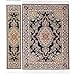 iLAND Miniature Dollhouse Accessories Victorian of Woven Dollhouse Rug 94 x 57 92 x 18 for Dollhouse Furniture on 112 Scale and Dolls 3 12 2pcs Time - Image 2