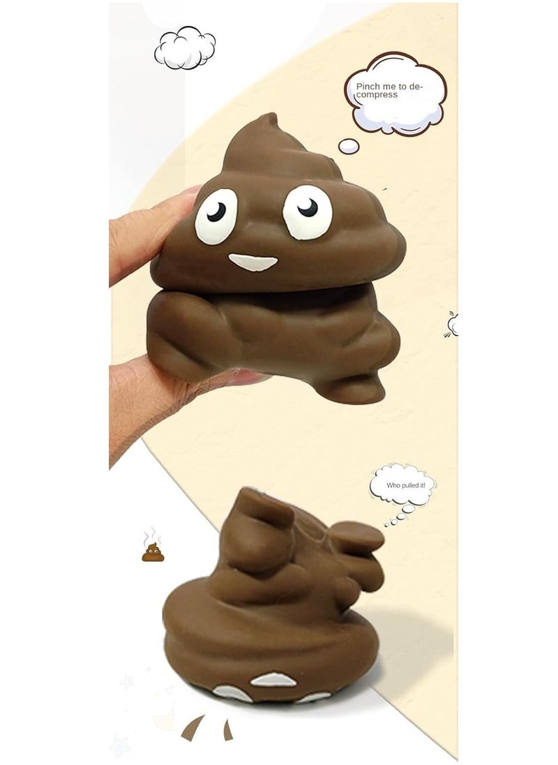 GUDOO - Toy Unzip Toy  Fake  TPR for Pull Pinch and Rebound Slowly Creative Toys  Brown - Image 1