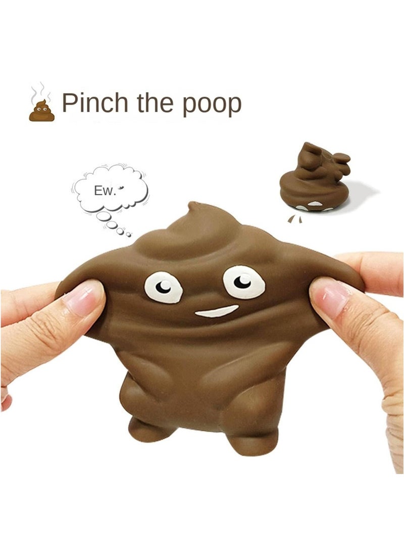 GUDOO - Toy Unzip Toy  Fake  TPR for Pull Pinch and Rebound Slowly Creative Toys  Brown - Image 1