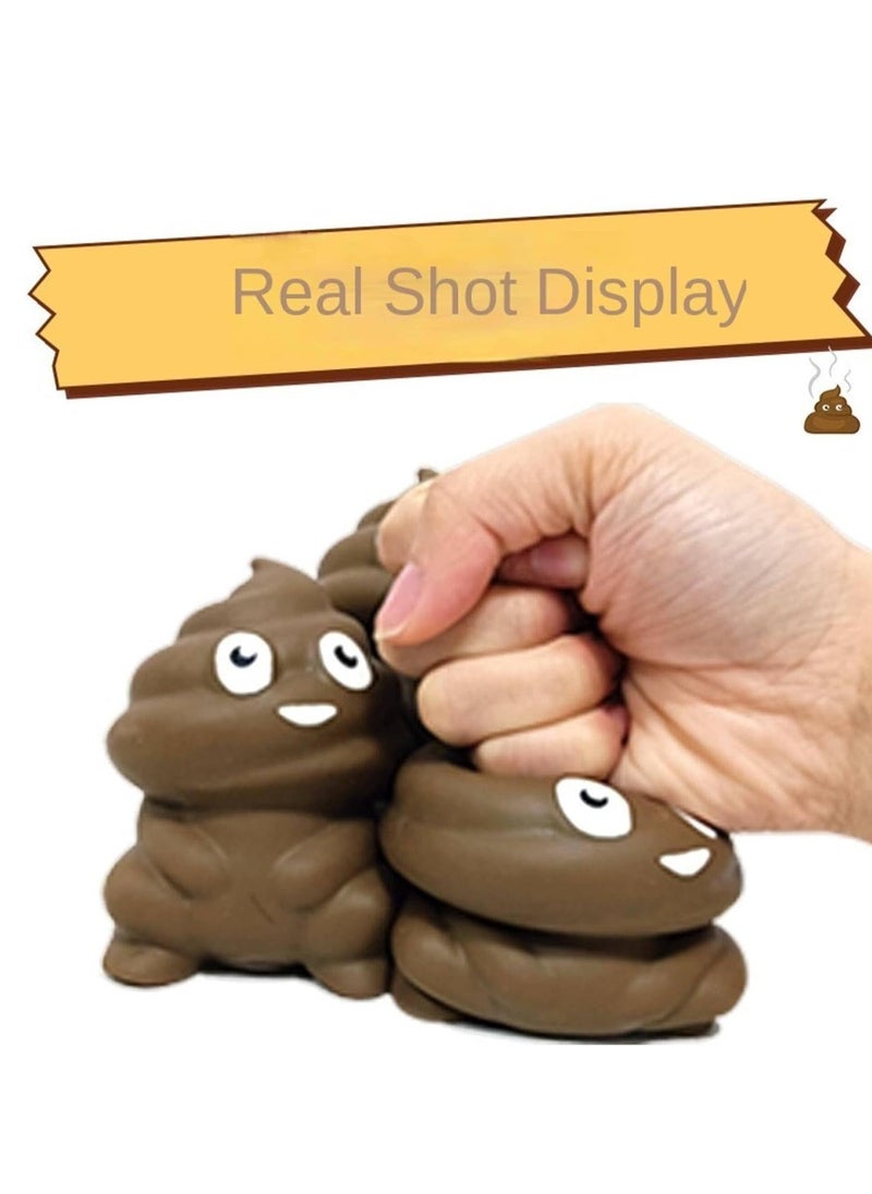 GUDOO - Toy Unzip Toy  Fake  TPR for Pull Pinch and Rebound Slowly Creative Toys  Brown - Image 1