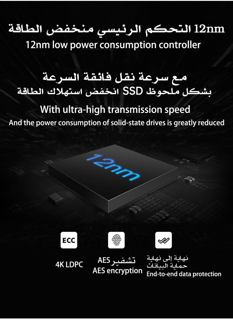 Predator 1TB 7400MB/s SSD PCIe NVMe Gen4 M.2 2280, Internal Solid State Drives, Compatible with PS5, Desktop computer, Laptop, Including Heatsink, Disassembly Tools and Installation Instructions  - Image 4