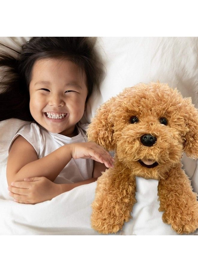 Aurora World Aurora Goldendoodle Puppy Stuffed Animal Plush Toy Dog Brown 10 Inch  - Image 4