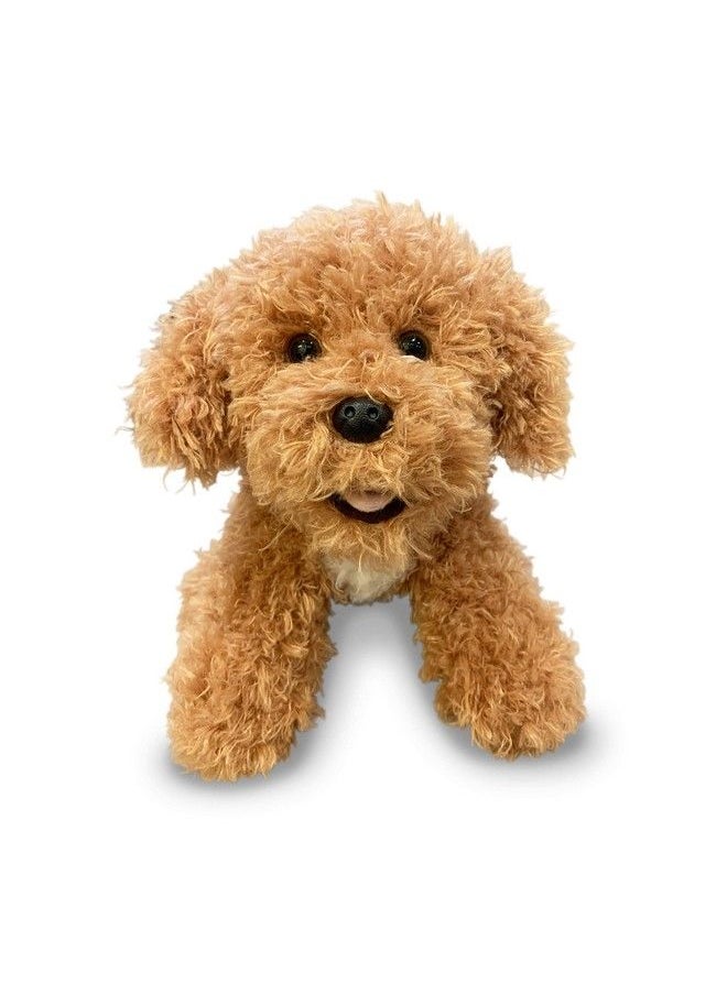 Aurora World Aurora Goldendoodle Puppy Stuffed Animal Plush Toy Dog Brown 10 Inch  - Image 2