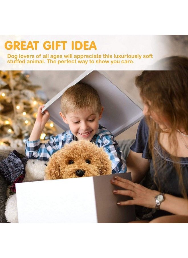 Aurora World Aurora Goldendoodle Puppy Stuffed Animal Plush Toy Dog Brown 10 Inch  - Image 5