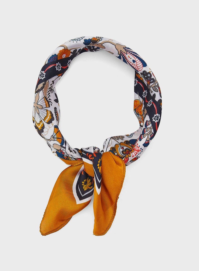 Claires Kids Butterfly Floral Bandana Headwrap  - Image 1