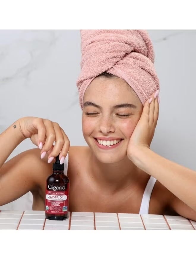 100% Pure & Natural Organic Jojoba Oil, Moisturizing Oil for Face, Hair, Body, Skin & Nails, Natural Cold Pressed Hexane Free, Base Carrier Oil, 120ml - Image 5